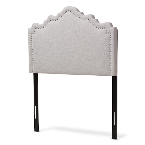 Baxton Studio Nadeen Modern Greyish Beige Twin Size Headboard 134-7248 - main